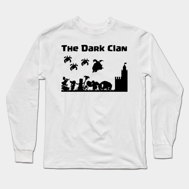 Dark Clan Long Sleeve T-Shirt by InTrendSick